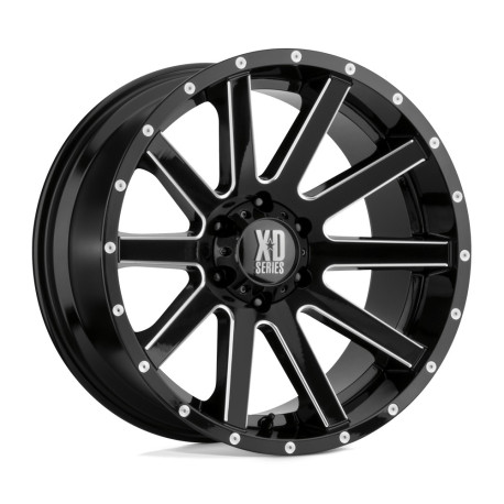 Cerchi in lega XD XD 818 HEIST cerchio 20x9 6x135 87.1 ET18, Satin Nero | race-shop.it