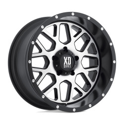 XD 820 GRENADE cerchio 20x10 8x170 125.1 ET-24, Satin Nero