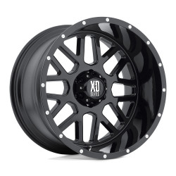 XD 820 GRENADE cerchio 20x12 8x165.1 125.1 ET-44, Satin Nero
