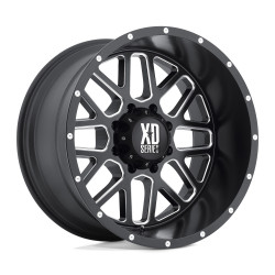 XD 820 GRENADE cerchio 20x9 8x170 125.1 ET0, Satin Nero