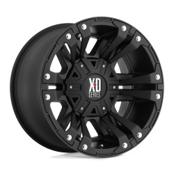 XD 822 MONSTER II cerchio 20x9 8x170 130.81 ET18, Matte Nero