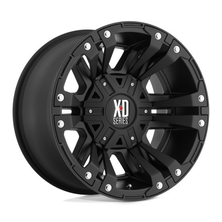 Cerchi in lega XD XD 822 MONSTER II cerchio 18x9 5x127/5x139.7 78.1 ET18, Matte Nero | race-shop.it