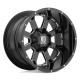 Cerchi in lega XD XD 825 BUCK 25 cerchio 20x10 8x165.1 125.1 ET-24, Nero lucido | race-shop.it