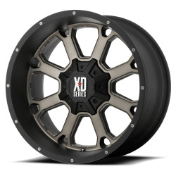 XD 825 BUCK 25 cerchio 20x9 6x135/6x139.7 106.1 ET0, Matte Nero
