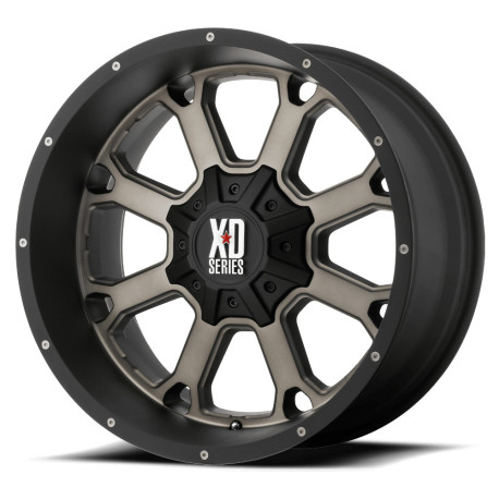 Cerchi in lega XD XD 825 BUCK 25 cerchio 20x9 6x135/6x139.7 106.1 ET0, Matte Nero | race-shop.it