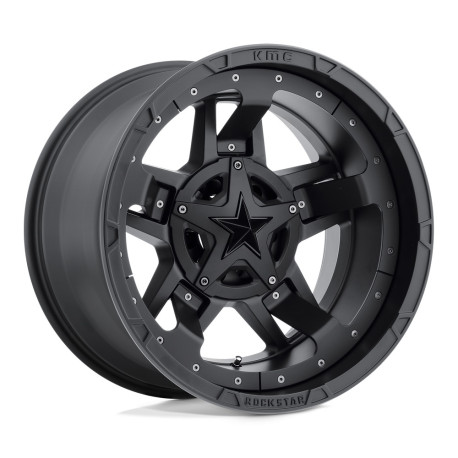 Cerchi in lega XD XD 827 ROCKSTAR III cerchio 17x8 6x114.3 72.56 ET20, Matte Nero | race-shop.it