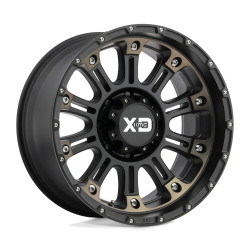 XD 829 HOSS II cerchio 22x12 6x135 87.1 ET-44, Satin Nero