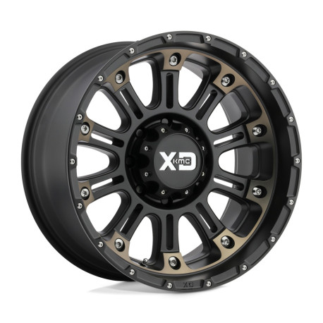 Cerchi in lega XD XD 829 HOSS II cerchio 22x12 6x135 87.1 ET-44, Satin Nero | race-shop.it
