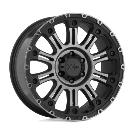 Cerchi in lega XD XD 829 HOSS II cerchio 17x9 6x139.7 106.1 ET18, Satin Nero | race-shop.it