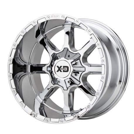 Cerchi in lega XD XD 838 MAMMOTH cerchio 20x10 8x170 125.1 ET-18, Chrome | race-shop.it