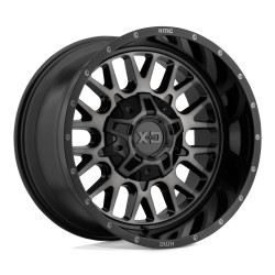 XD 842 SNARE cerchio 20x9 8x180 124.2 ET18, Nero lucido