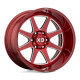 Cerchi in lega XD XD 844 PIKE cerchio 20x10 6x139.7 106.1 ET-18, rosso | race-shop.it