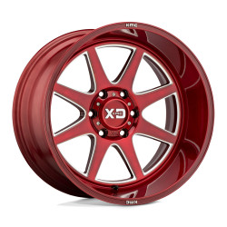 XD 844 PIKE cerchio 20x12 8x170 125.1 ET-44, rosso