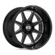 Cerchi in lega XD XD 844 PIKE cerchio 22x10 6x139.7 106.1 ET-18, Nero lucido | race-shop.it
