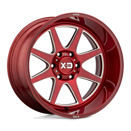 Cerchi in lega XD XD 844 PIKE cerchio 20x9 8x170 125.1 ET0, rosso | race-shop.it