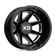 Cerchi in lega XD XD 845 PIKE DUALLY cerchio 22x8.25 8x165.1 121.5 ET-215, Nero lucido | race-shop.it