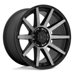 XD 847 OUTBREAK cerchio 20x10 5x127 71.5 ET-18, Satin Nero