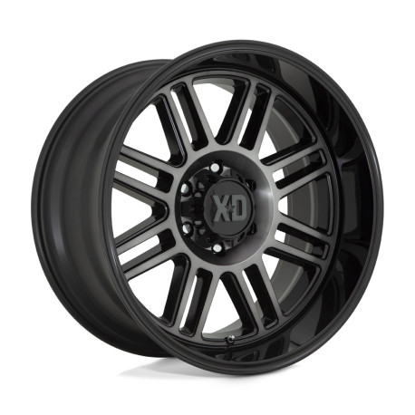 Cerchi in lega XD XD 850 CAGE cerchio 22x10 5x127 71.5 ET-18, Nero lucido | race-shop.it