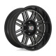 Cerchi in lega XD XD 850 CAGE cerchio 22x10 6x139.7 106.1 ET-18, Nero lucido | race-shop.it