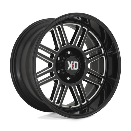 Cerchi in lega XD XD 850 CAGE cerchio 22x10 6x139.7 106.1 ET-18, Nero lucido | race-shop.it