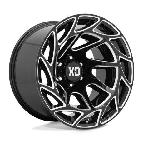 Cerchi in lega XD XD 860 ONSLAUGHT cerchio 20x12 6x139.7 106.1 ET-44, Nero lucido | race-shop.it