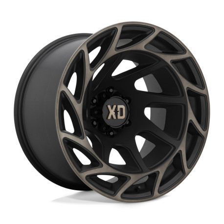 Cerchi in lega XD XD 860 ONSLAUGHT cerchio 20x12 6x139.7 106.1 ET-44, Satin Nero | race-shop.it