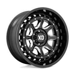 XD 866 OUTLANDER cerchio 22x10 8x180 124.2 ET-18, Nero lucido