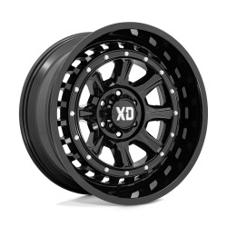 XD 866 OUTLANDER cerchio 22x10 8x170 125.1 ET-18, Nero lucido