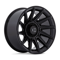 XD 867 SPECTER cerchio 20x10 8x180 124.2 ET-18, Nero lucido