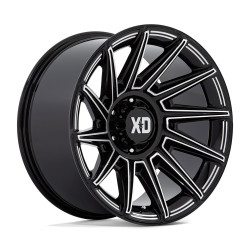 XD 867 SPECTER cerchio 20x10 6x139.7 106.1 ET-18, Nero lucido