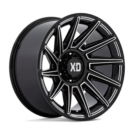 Cerchi in lega XD XD 867 SPECTER cerchio 20x10 8x180 124.2 ET-18, Nero lucido | race-shop.it
