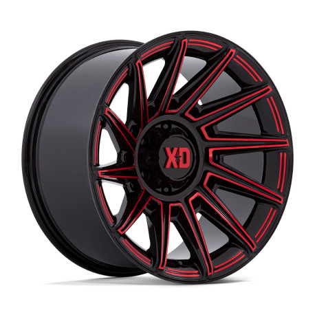 Cerchi in lega XD XD 867 SPECTER cerchio 20x10 8x170 125.1 ET-18, Nero lucido | race-shop.it