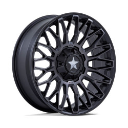 MSA Offroad Wheels M50 CLUBBER cerchio 20x7 4x137/4x156 110.1 ET0, Matte Nero