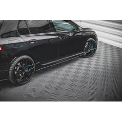 STREET PRO Side Skirts Diffusers Volkswagen Golf R Mk8