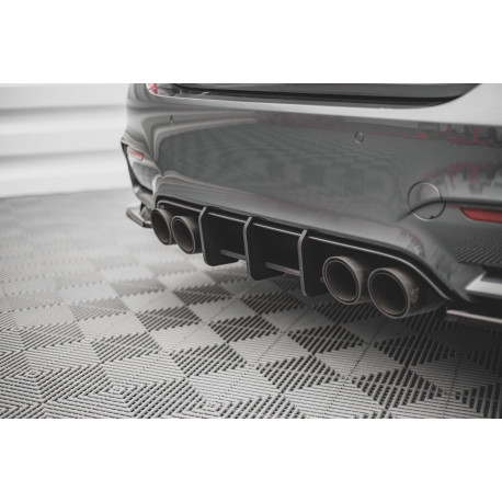 Body kit e accessori visivi STREET PRO Rear Diffuser BMW M4 F82 | race-shop.it