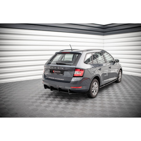 Body kit e accessori visivi STREET PRO Rear Diffuser Skoda Fabia Combi Mk3 Facelift | race-shop.it