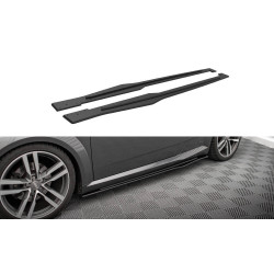 STREET PRO Diffusori minigonne laterali + Alette Audi TT S / S-Line 8S