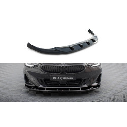 MAXTON DESIGN splitter anteriore per BMW 2 Coupe G42, nero lucido, V3