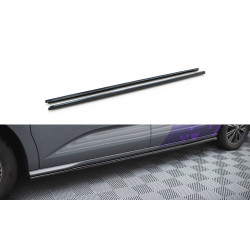 MAXTON DESIGN diffusori minigonne per Volkswagen Multivan T7, nero lucido