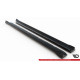 Body kit e accessori visivi MAXTON DESIGN diffusori minigonne per Porsche Cayenne Sport Design Mk3, nero lucido | race-shop.it