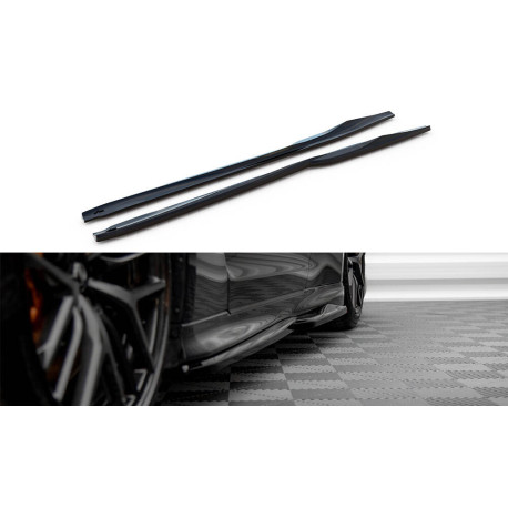 Body kit e accessori visivi Diffusori minigonne laterali Nissan GTR R35 Facelift | race-shop.it