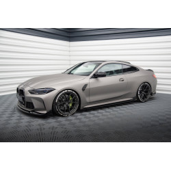 MAXTON DESIGN diffusori minigonne (CSL look) per BMW M4 G82, nero lucido, V3