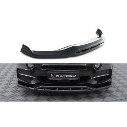 MAXTON DESIGN splitter anteriore per BMW X5 M-Pack F15, nero lucido, V3