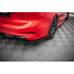 MAXTON DESIGN splitter laterali posteriori per Ford Focus Estate ST Mk4, nero lucido, V7