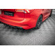 MAXTON DESIGN splitter laterali posteriori per Ford Focus Estate ST Mk4, nero lucido, V8