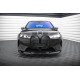 Body kit e accessori visivi MAXTON DESIGN splitter anteriore per BMW iX M-Pack i20, nero lucido, V2 | race-shop.it
