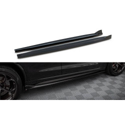 MAXTON DESIGN diffusori minigonne per Alfa Romeo Stelvio Quadrifoglio Mk1, nero lucido