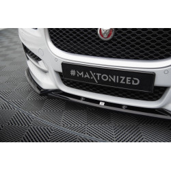 Splitter anteriore V2 Jaguar XE R-Sport X760