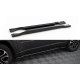 Body kit e accessori visivi MAXTON DESIGN diffusori minigonne per Jeep Compass Limited Mk2 Facelift, nero lucido | race-shop.it