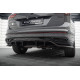 Body kit e accessori visivi Splitter posteriore centrale (con strisce verticali) Volkswagen Tiguan R-Line Mk2 Facelift | race-shop.it